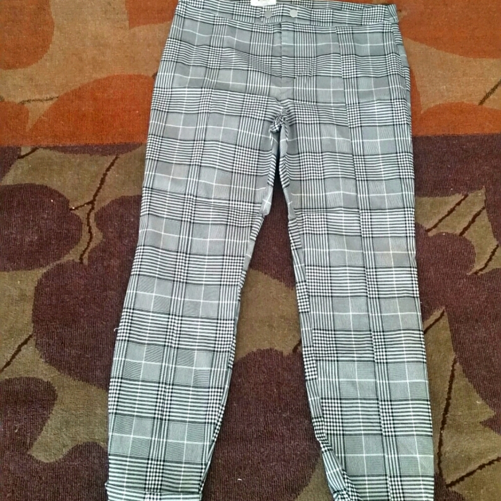 Plaid pants